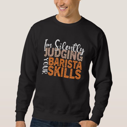 Kaffeekonzept Kaffee Cooler Kaffee Kaffee Sweatshirt (Vorderseite)