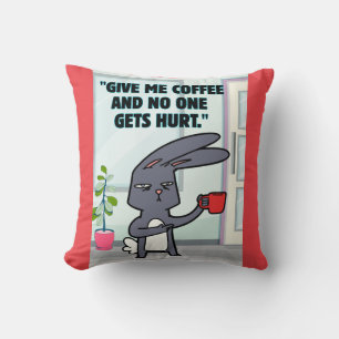 Kaffeekonzept Kissen