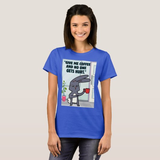 Kaffeekonzept T-Shirt (Vorne ganz)