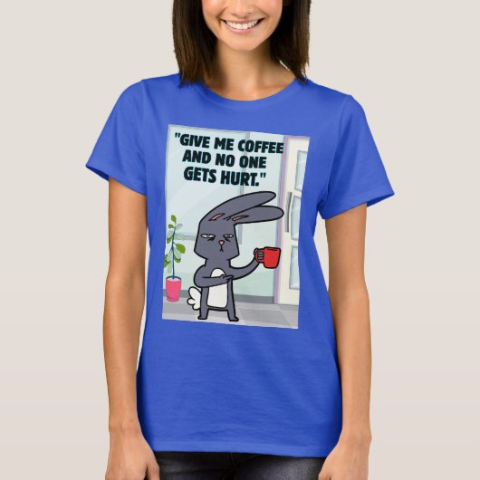 Kaffeekonzept T-Shirt (Vorderseite)