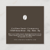 Kaffeekonzept Treuekarte (Vorderseite)