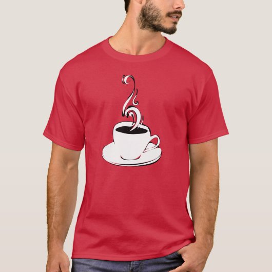 Kaffeekorken T-Shirt (Vorderseite)