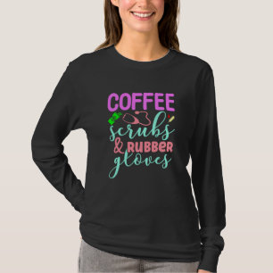 Kaffeekrüben & Gummihandschuhe + Nadeln und Blut T-Shirt