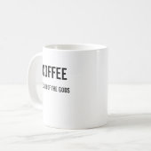 Kaffeektar der Götter-Tasse Kaffeetasse (Vorderseite Links)