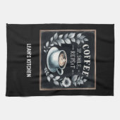 ☕ Kaffeeküche Handtuch nach Maß Kaffeemaschine (Horizontal)