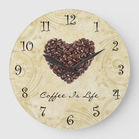 Kaffeeküche Uhr (Vorderseite)