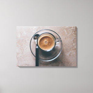 Kaffeeküche Wand Leinwand