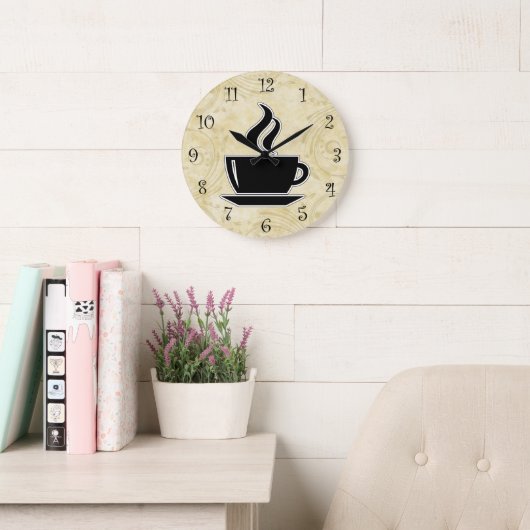 Kaffeeküche-Wanduhren Große Wanduhr (Lesesaal)