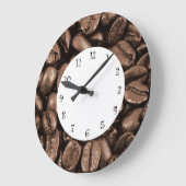 Kaffeeküche-Wanduhren Große Wanduhr (Winkel)