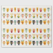 Kaffeekuchen Geschenkpapier (Flach)