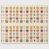 Kaffeekuchen Geschenkpapier (Flach)