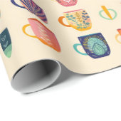 Kaffeekuchen Geschenkpapier (Rolleneckpunkt)