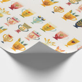 Kaffeekuchen Geschenkpapier (Ecke)