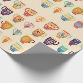 Kaffeekuchen Geschenkpapier (Ecke)