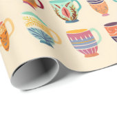 Kaffeekuchen Geschenkpapier (Rolleneckpunkt)