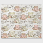 Kaffeekuchen Geschenkpapier (Flach)