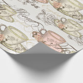 Kaffeekuchen Geschenkpapier (Ecke)