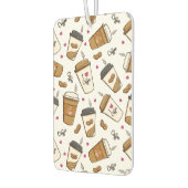 Kaffeekuchen, Kaffeebohnen, Kaffee Lover, Herzen Autolufterfrischer (Links)