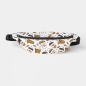 Kaffeekuchen, Kaffeebohnen, Kaffee Lover, Herzen Bauchtasche (Vorderseite)