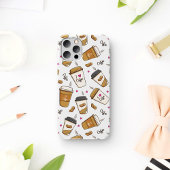 Kaffeekuchen, Kaffeebohnen, Kaffee Lover, Herzen Case-Mate iPhone Hülle
