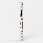 Kaffeekuchen, Kaffeebohnen, Kaffee Lover, Herzen Case-Mate iPhone Hülle (Hinten/Rechts)