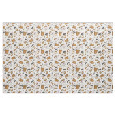 Kaffeekuchen, Kaffeebohnen, Kaffee Lover, Herzen Stoff (Yard (91,4 cm))