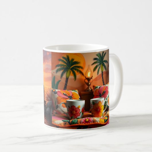 Kaffeekuchen & Kaffeekuchen Kaffeetasse (VorderseiteRechts)