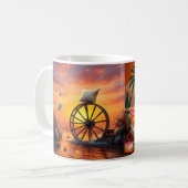 Kaffeekuchen & Kaffeekuchen Kaffeetasse (Vorderseite Links)