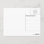 Kaffeekuchen mit Donuts | Vielen Dank Postkarte (Rückseite)