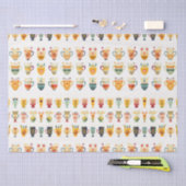 Kaffeekuchen Seidenpapier (Handwerk)