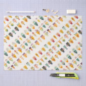 Kaffeekuchen Seidenpapier (Handwerk)