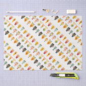 Kaffeekuchen Seidenpapier (Handwerk)