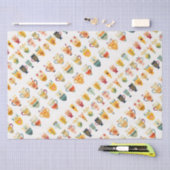 Kaffeekuchen Seidenpapier (Handwerk)