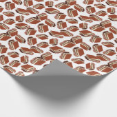 Kaffeekuchmuster Geschenkpapier (Ecke)