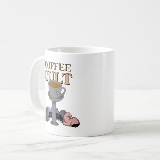 Kaffeekult Kaffeetasse (Vorderseite Links)