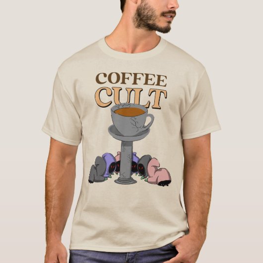 Kaffeekult T-Shirt (Vorderseite)