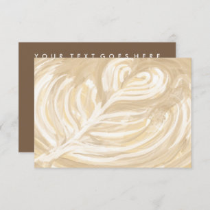 Kaffeekulturkunst Einladung