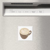 Kaffeekulturkunst Magnet (In Situ (Geschirrspüler))