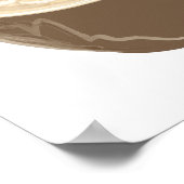 Kaffeekulturkunst Poster (Ecke)
