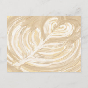 Kaffeekulturkunst Postkarte