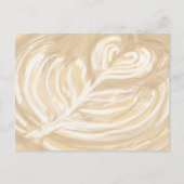 Kaffeekulturkunst Postkarte (Vorderseite)