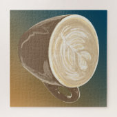 Kaffeekulturkunst Puzzle (Horizontal)