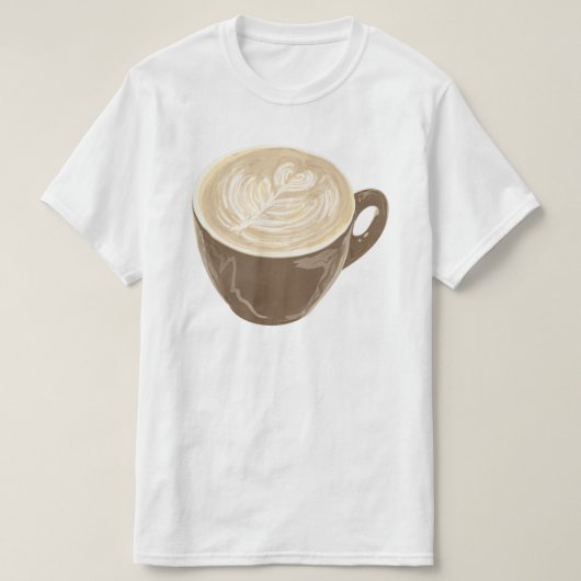 Kaffeekulturkunst T-Shirt (Design vorne)
