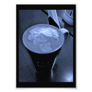 Kaffeekunst Fotodruck