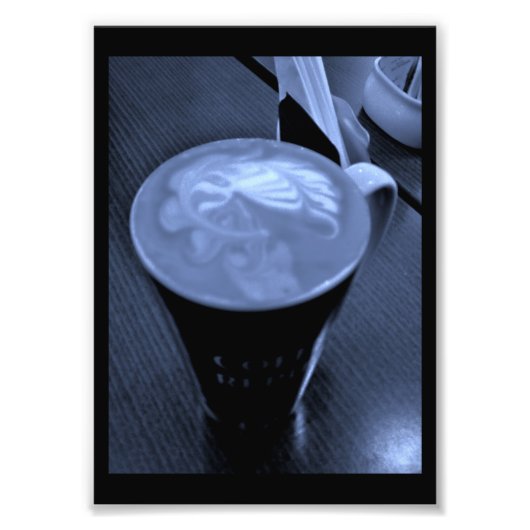 Kaffeekunst Fotodruck (Vorne)