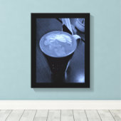 Kaffeekunst Leinwanddruck (Insitu (Holzboden))