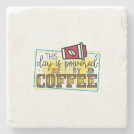 Kaffeekunst mit Kaffee Steinuntersetzer