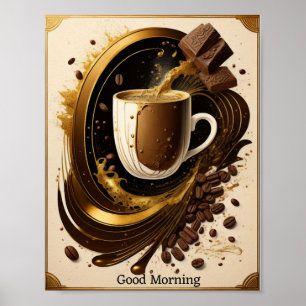 Kaffeekunst Poster
