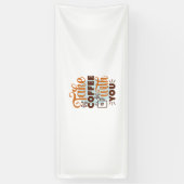 Kaffeekunst trinken Sie Kaffee Banner (Vertikal)