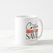 Kaffeekuren Jesus Rette Personalisiert Kaffeetasse (VorderseiteRechts)